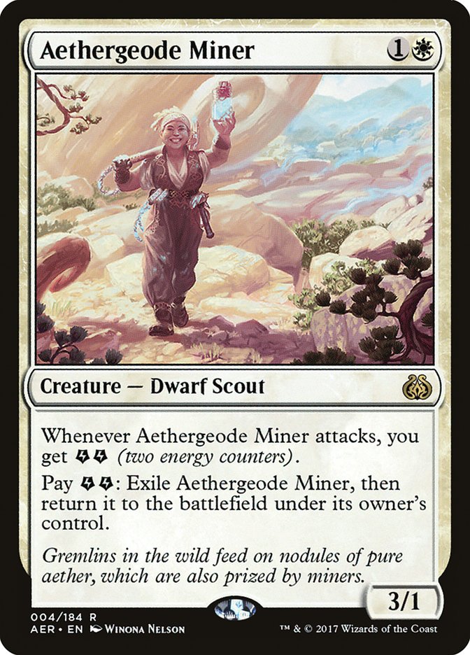 Aethergeode Miner [Aether Revolt] | Magic Magpie