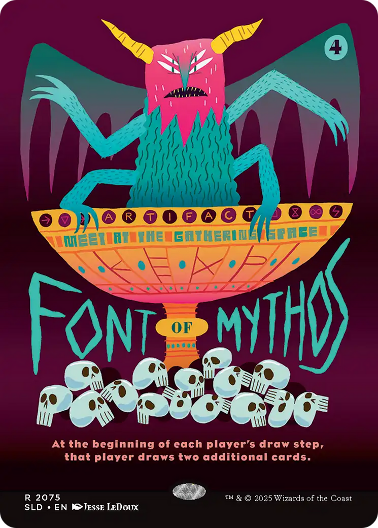 Font of Mythos [Secret Lair Drop Series] | Magic Magpie