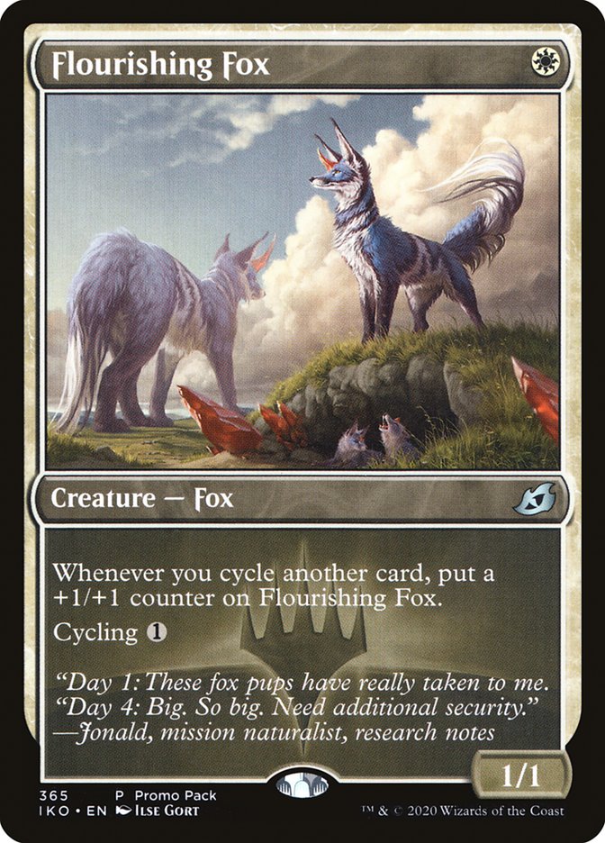 Flourishing Fox (Promo Pack) [Ikoria: Lair of Behemoths Promos] | Magic Magpie
