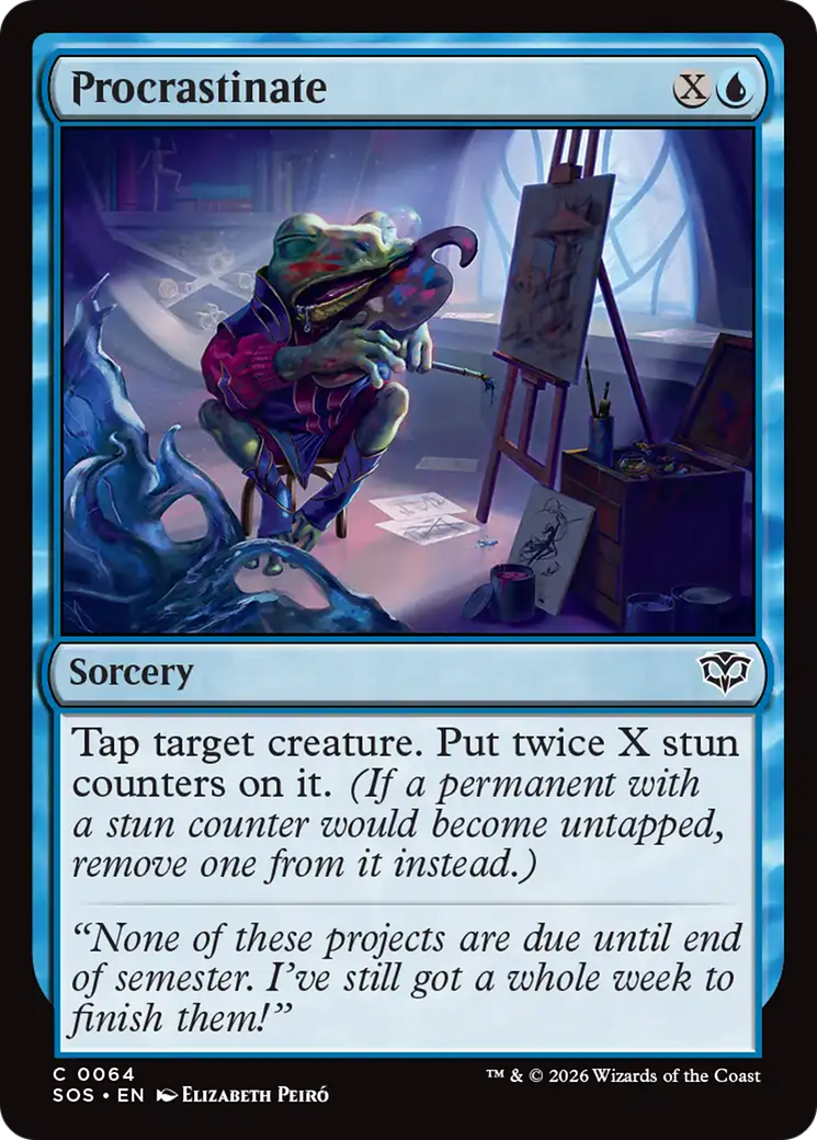 Procrastinate [Secrets of Strixhaven] | Magic Magpie
