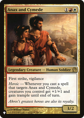 Anax and Cymede [The List] | Magic Magpie