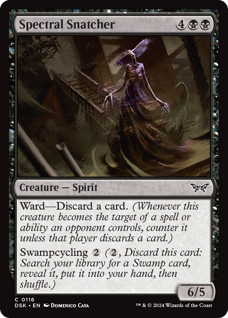 Spectral Snatcher [Duskmourn: House of Horror] | Magic Magpie