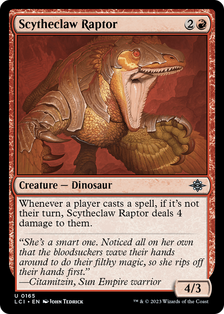 Scytheclaw Raptor [The Lost Caverns of Ixalan] | Magic Magpie