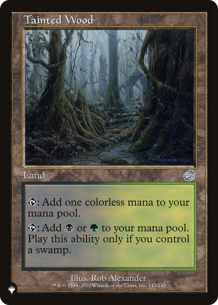 Tainted Wood [The List] | Magic Magpie