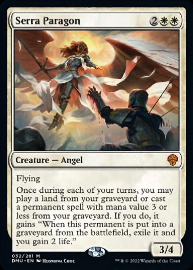 Serra Paragon (Promo Pack) [Dominaria United Promos] | Magic Magpie