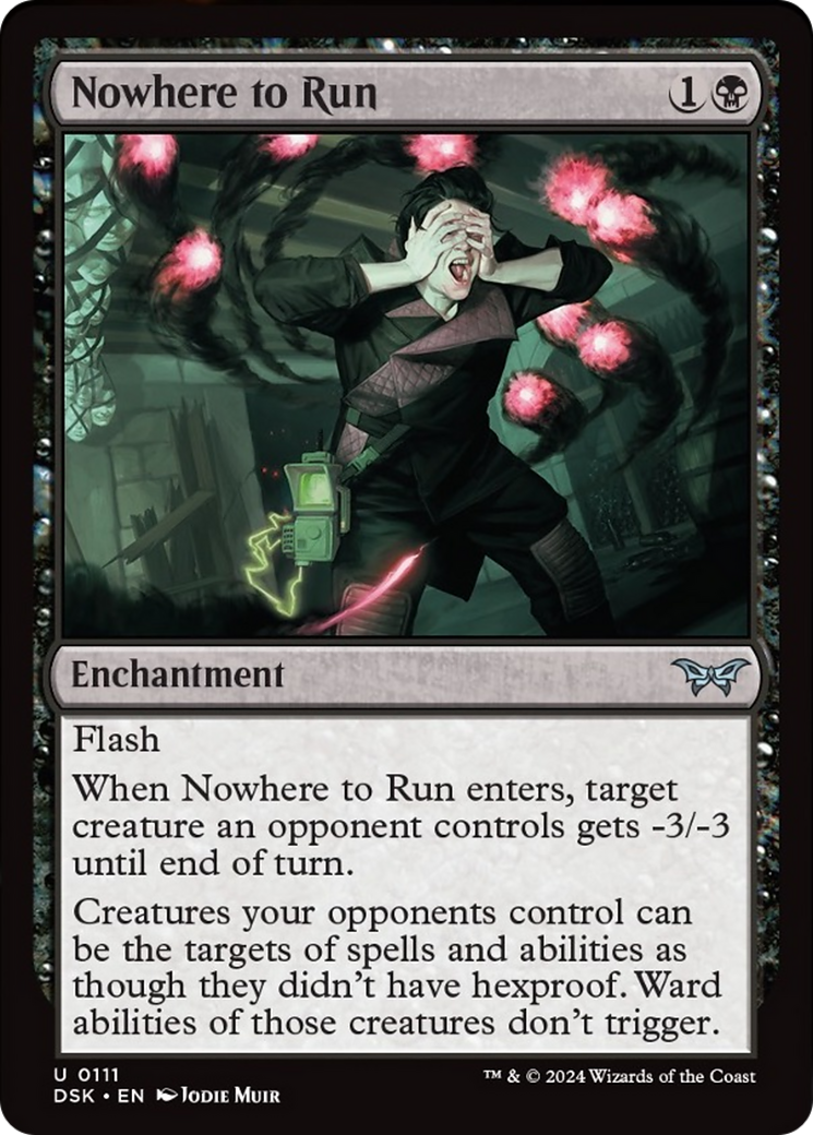 Nowhere to Run [Duskmourn: House of Horror] | Magic Magpie