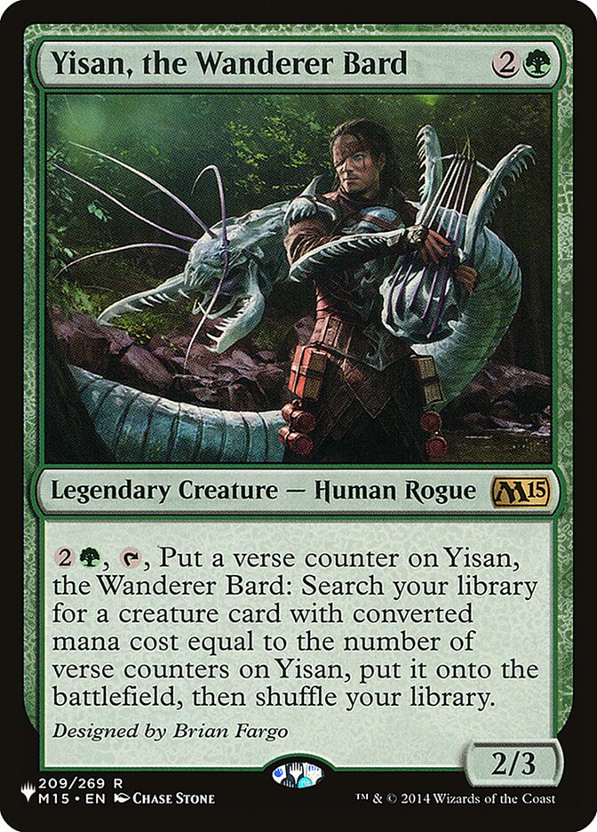 Yisan, the Wanderer Bard [The List] | Magic Magpie