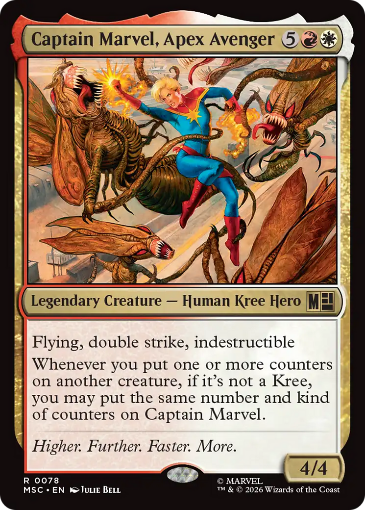 Captain Marvel, Apex Avenger [Marvel Super Heroes Commander] | Magic Magpie