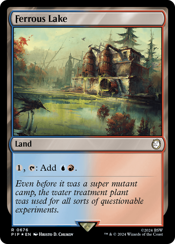 Ferrous Lake (Surge Foil) [Fallout] | Magic Magpie