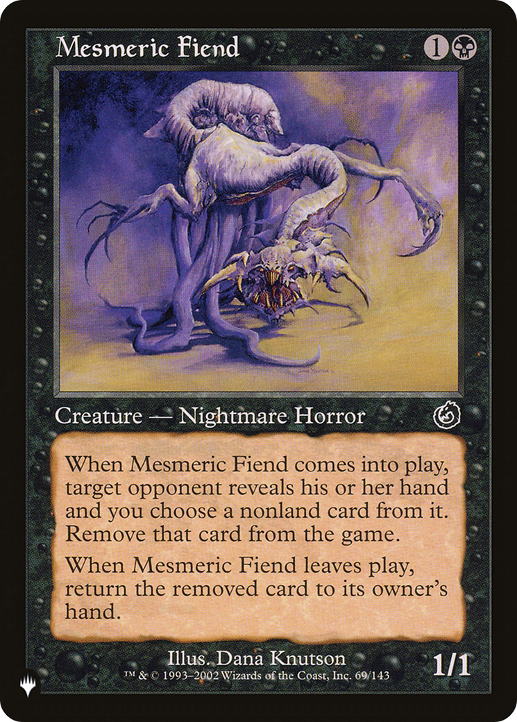 Mesmeric Fiend [The List] | Magic Magpie