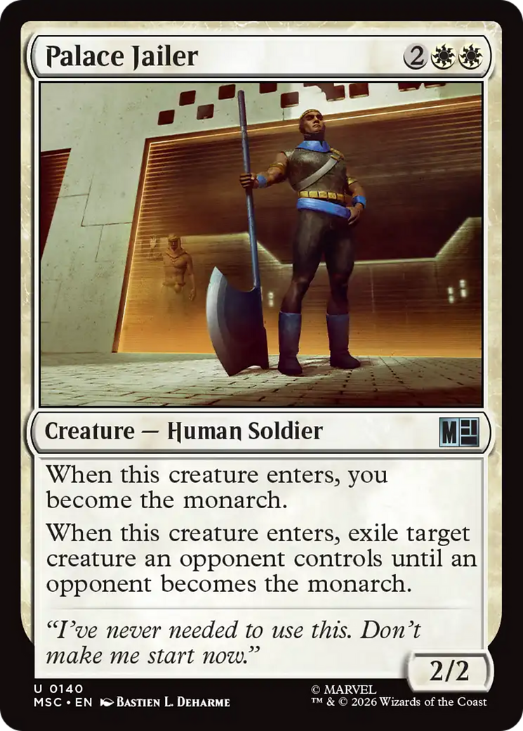 Palace Jailer [Marvel Super Heroes Commander] | Magic Magpie