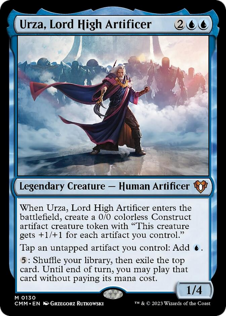 Urza, Lord High Artificer [Commander Masters] | Magic Magpie