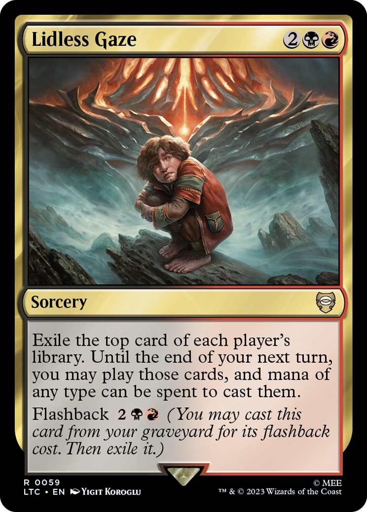 Lidless Gaze [The Lord of the Rings: Tales of Middle-Earth Commander] | Magic Magpie