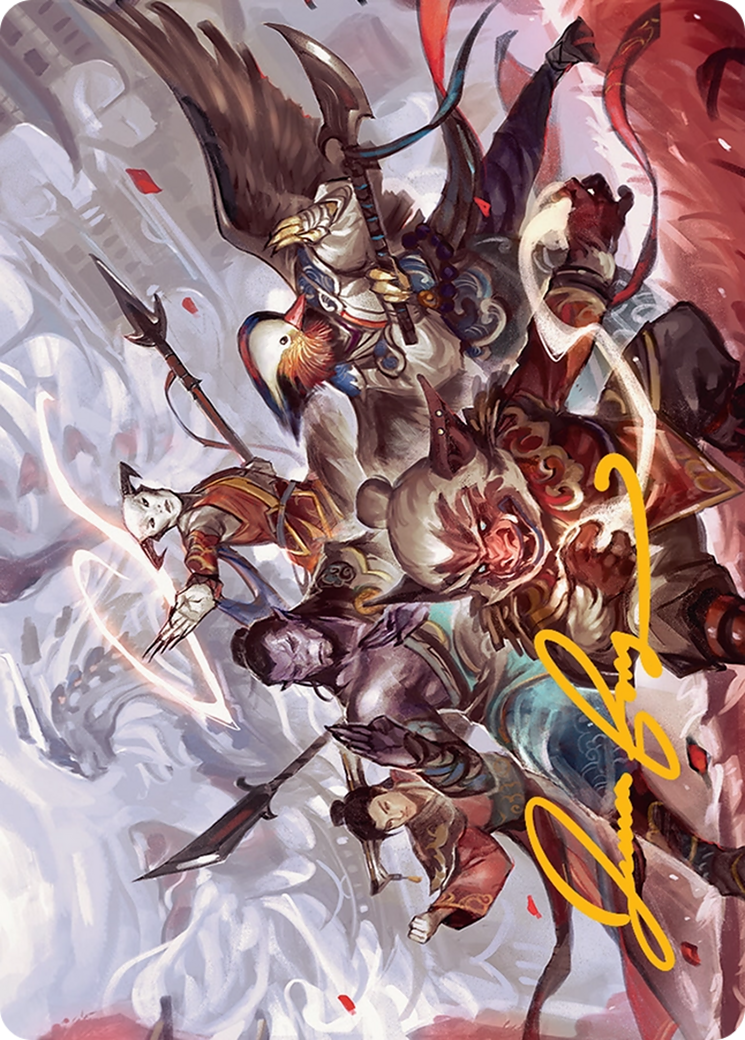 Will of the Jeskai Art Card (54/54) [Tarkir: Dragonstorm Art Series] | Magic Magpie