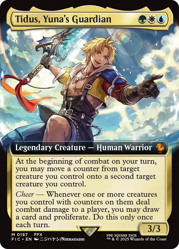 Tidus, Yuna's Guardian (Extended Art) [FINAL FANTASY Commander] | Magic Magpie