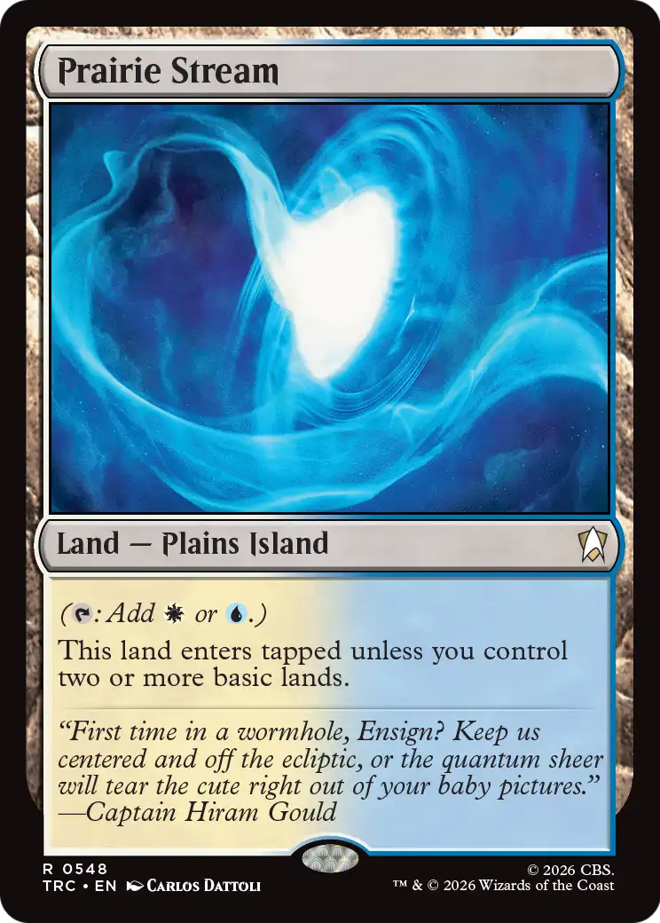 Prairie Stream (Surge Foil) [Star Trek Commander] | Magic Magpie
