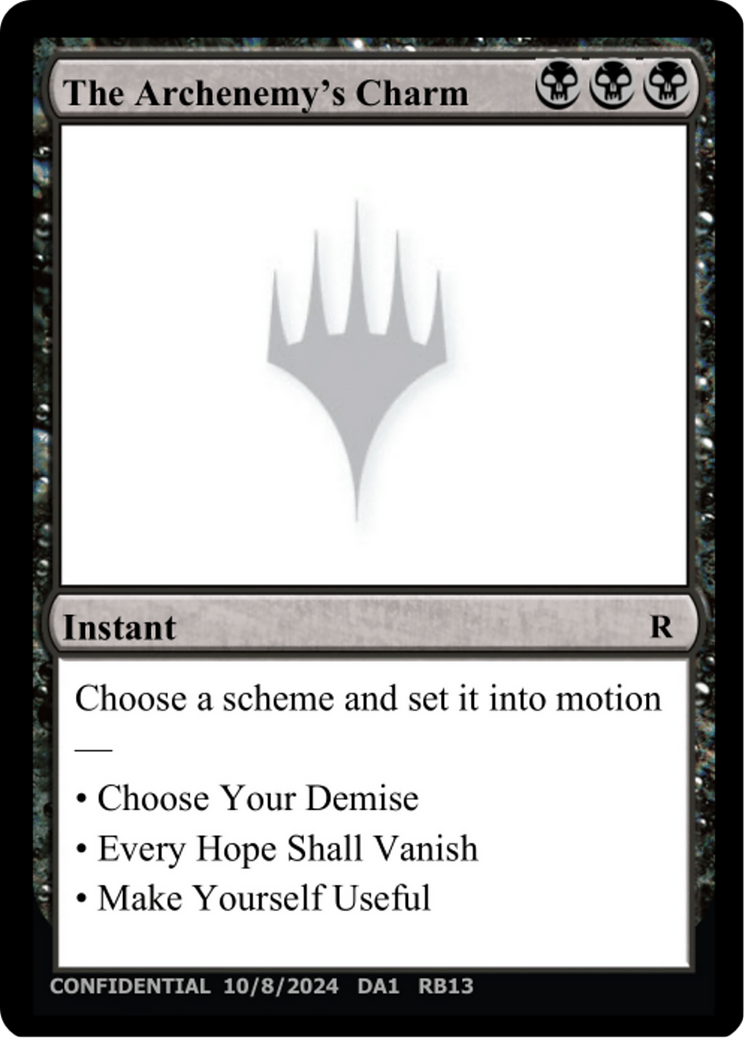 The Archenemy's Charm [Unknown Event] | Magic Magpie