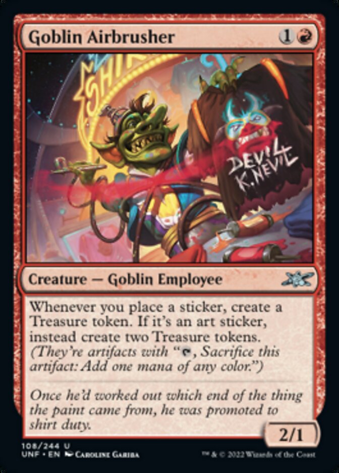 Goblin Airbrusher [Unfinity] | Magic Magpie