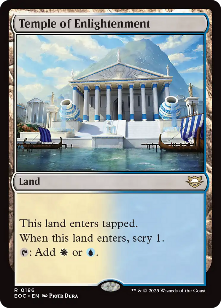 Temple of Enlightenment [Edge of Eternities Commander] | Magic Magpie