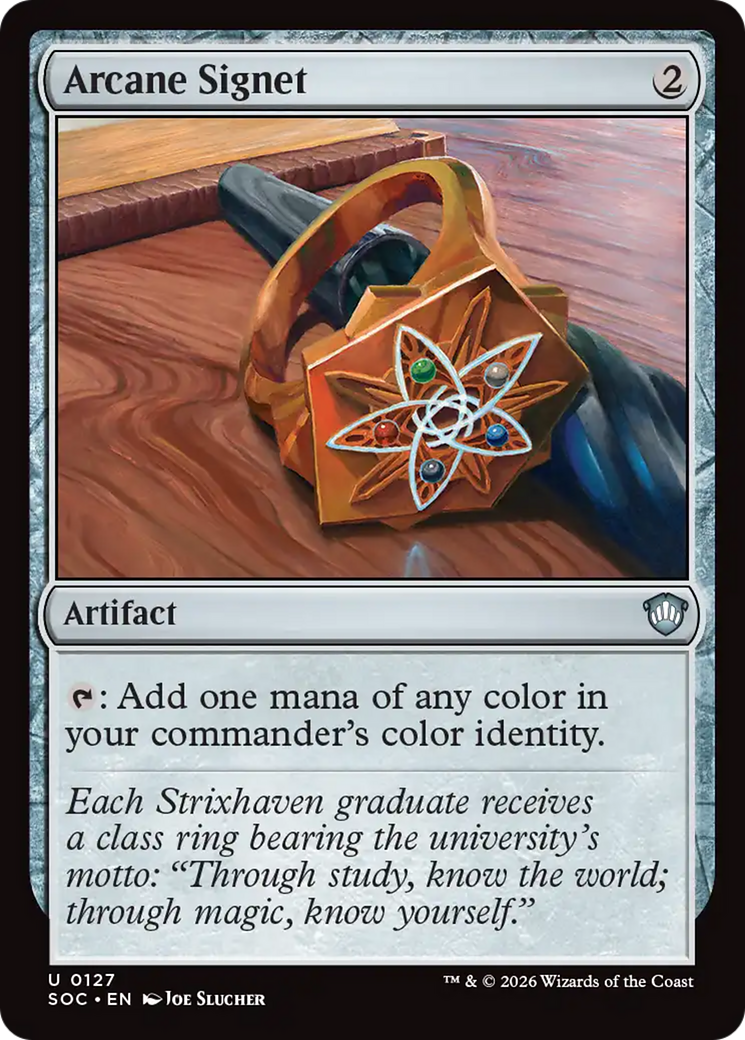 Arcane Signet [Secrets of Strixhaven Commander] | Magic Magpie