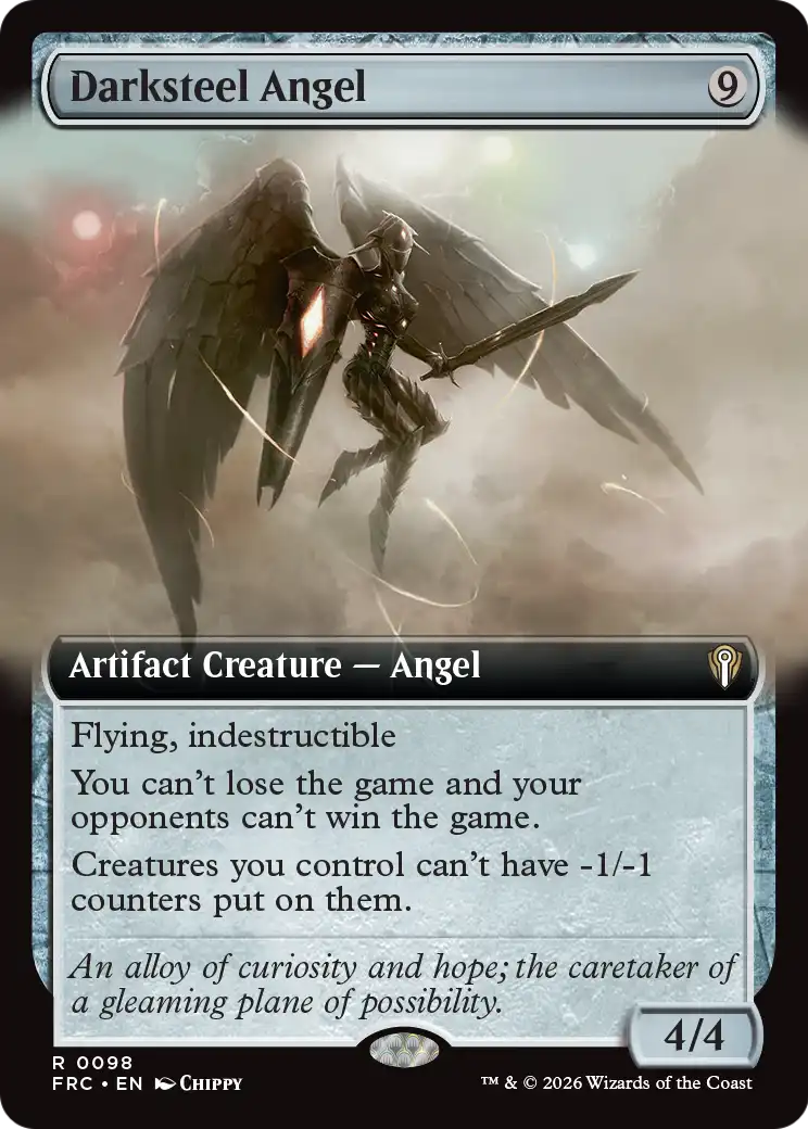 Darksteel Angel (Extended Art) [Star Trek Commander] | Magic Magpie