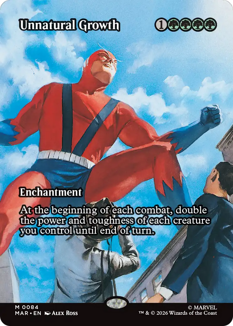 Unnatural Growth (Borderless) [Marvel Universe: Eternal-Legal] | Magic Magpie