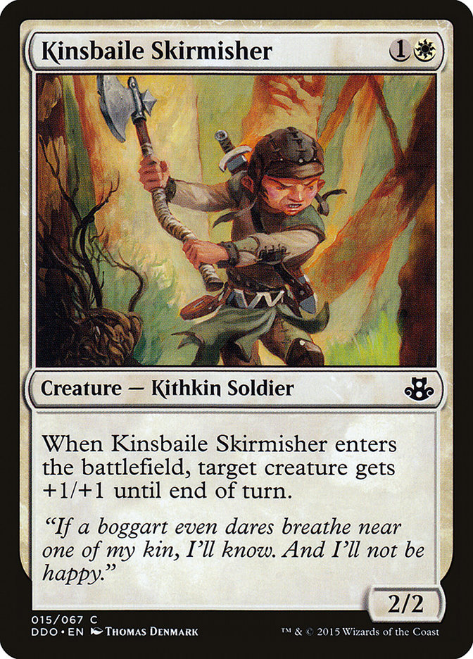 Kinsbaile Skirmisher [Duel Decks: Elspeth vs. Kiora] | Magic Magpie