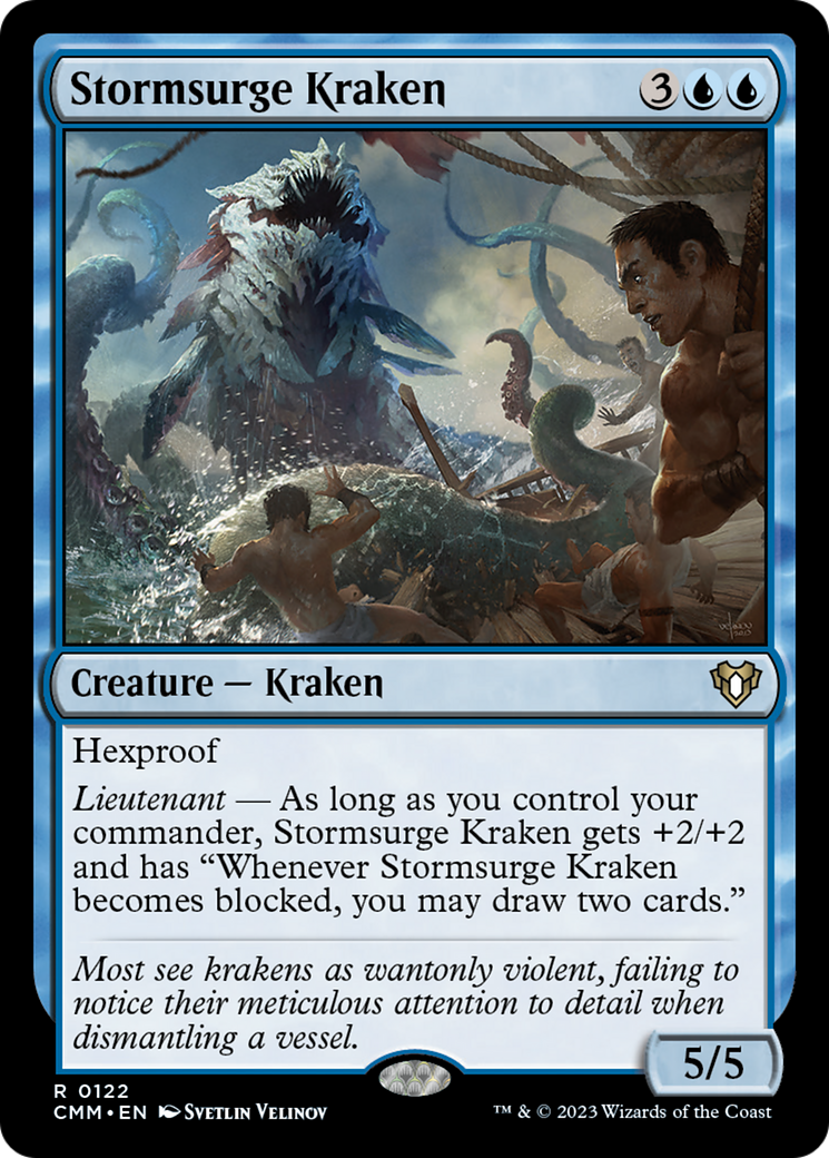 Stormsurge Kraken [Commander Masters] | Magic Magpie