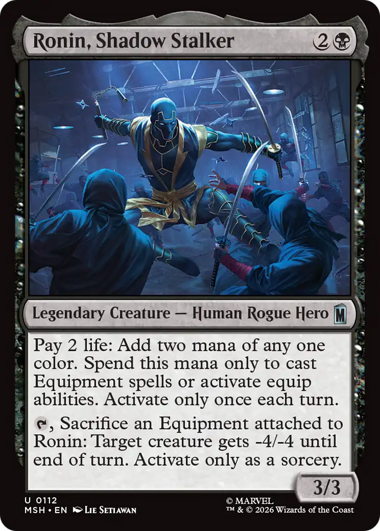 Ronin, Shadow Stalker [Marvel Super Heroes] | Magic Magpie