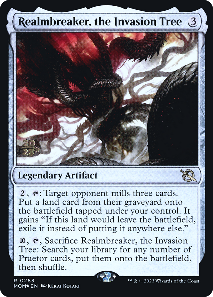 Realmbreaker, the Invasion Tree [March of the Machine Prerelease Promos] | Magic Magpie