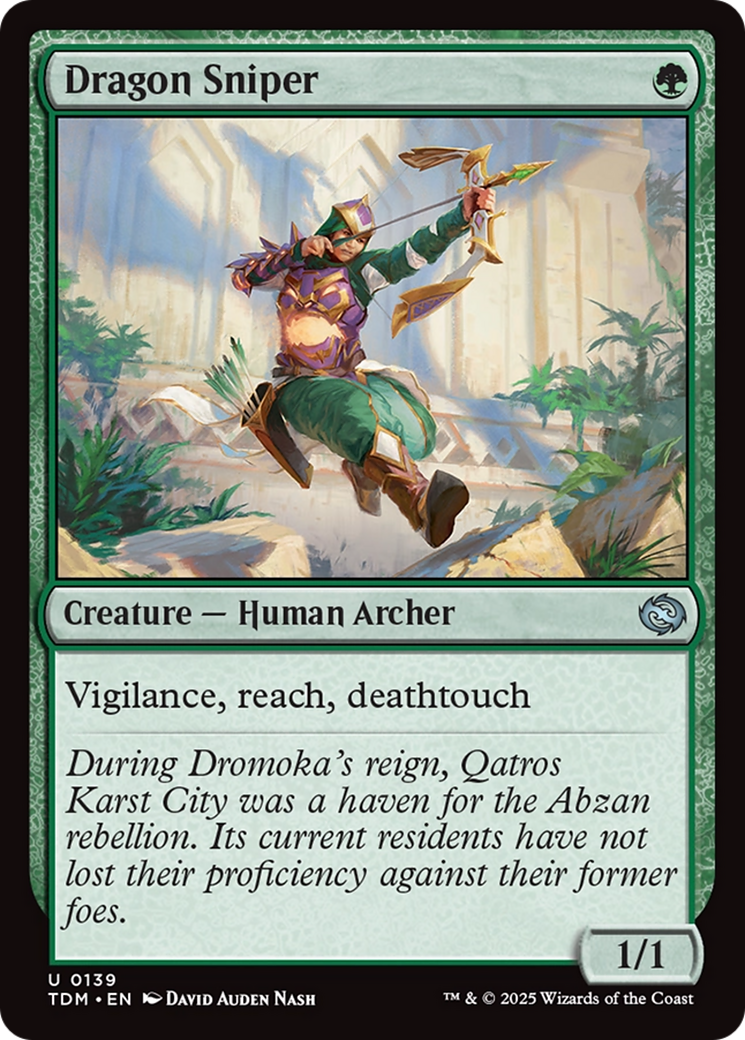 Dragon Sniper [Tarkir: Dragonstorm] | Magic Magpie
