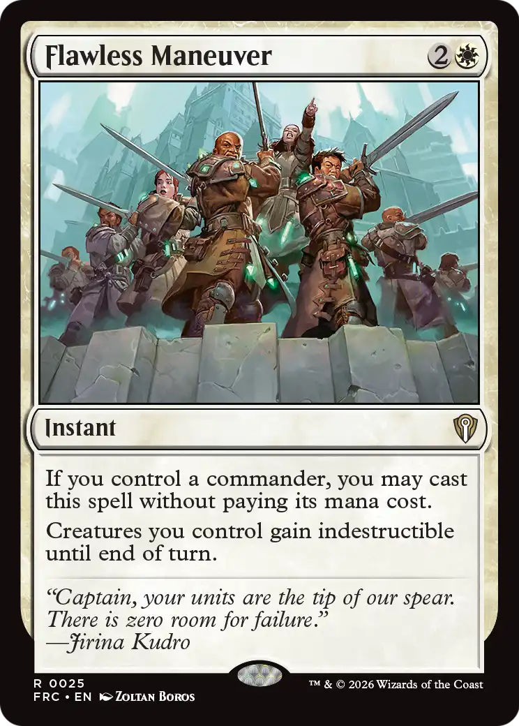 Flawless Maneuver [Reality Fracture Commander] | Magic Magpie