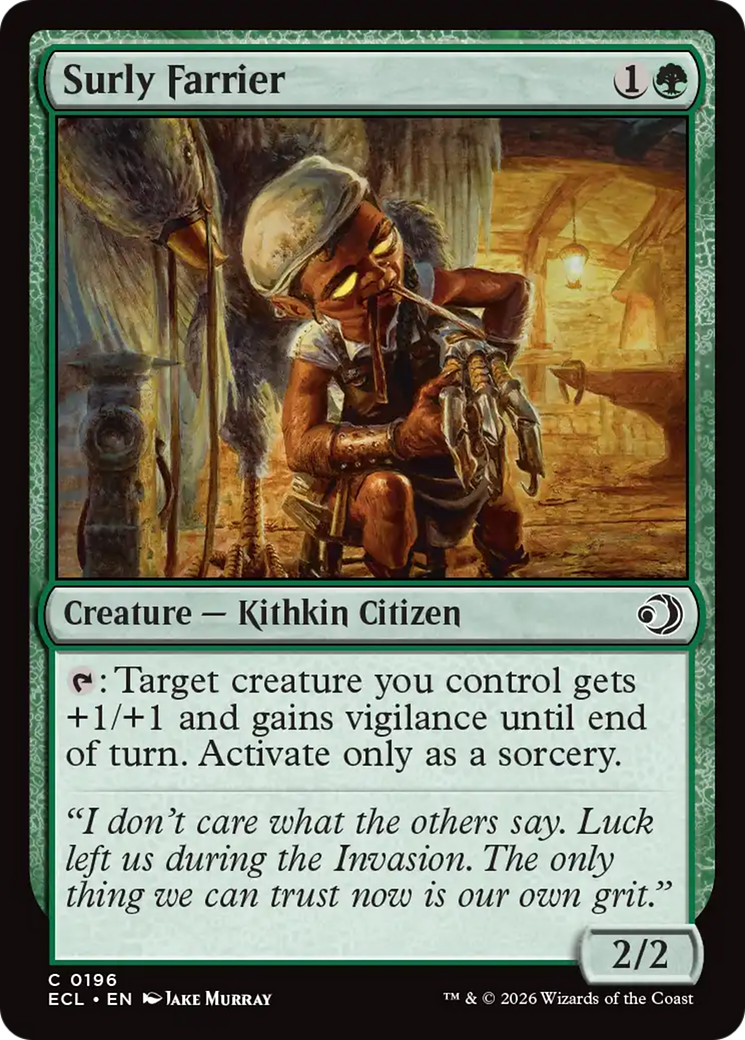 Surly Farrier [Lorwyn Eclipsed] | Magic Magpie