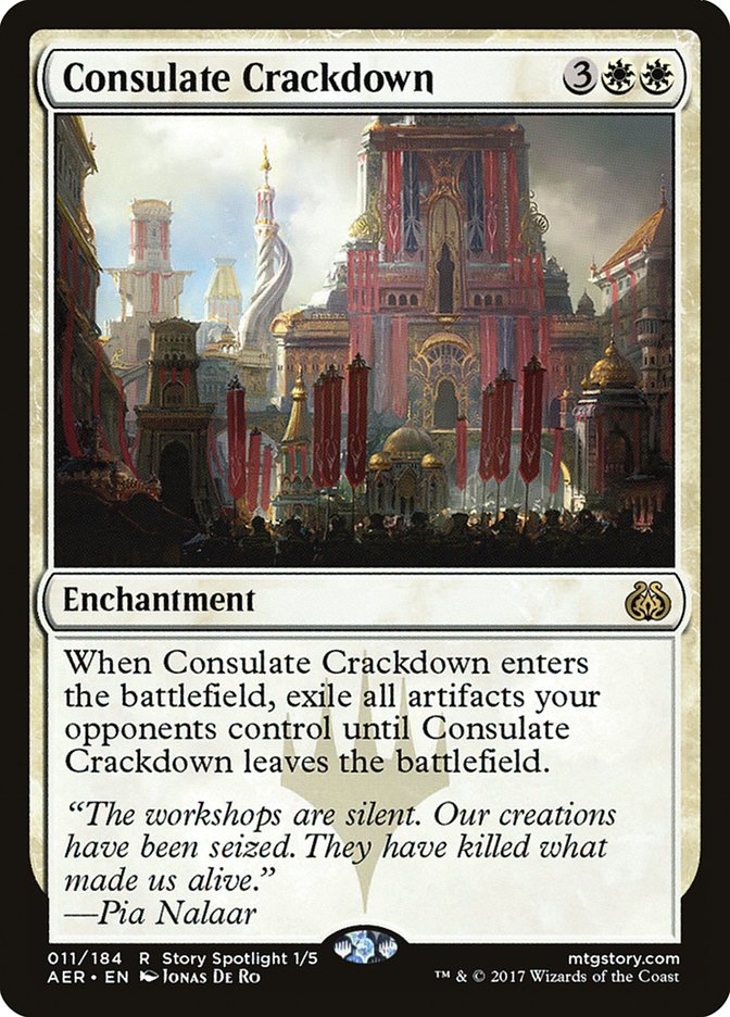 Consulate Crackdown [Aether Revolt] | Magic Magpie