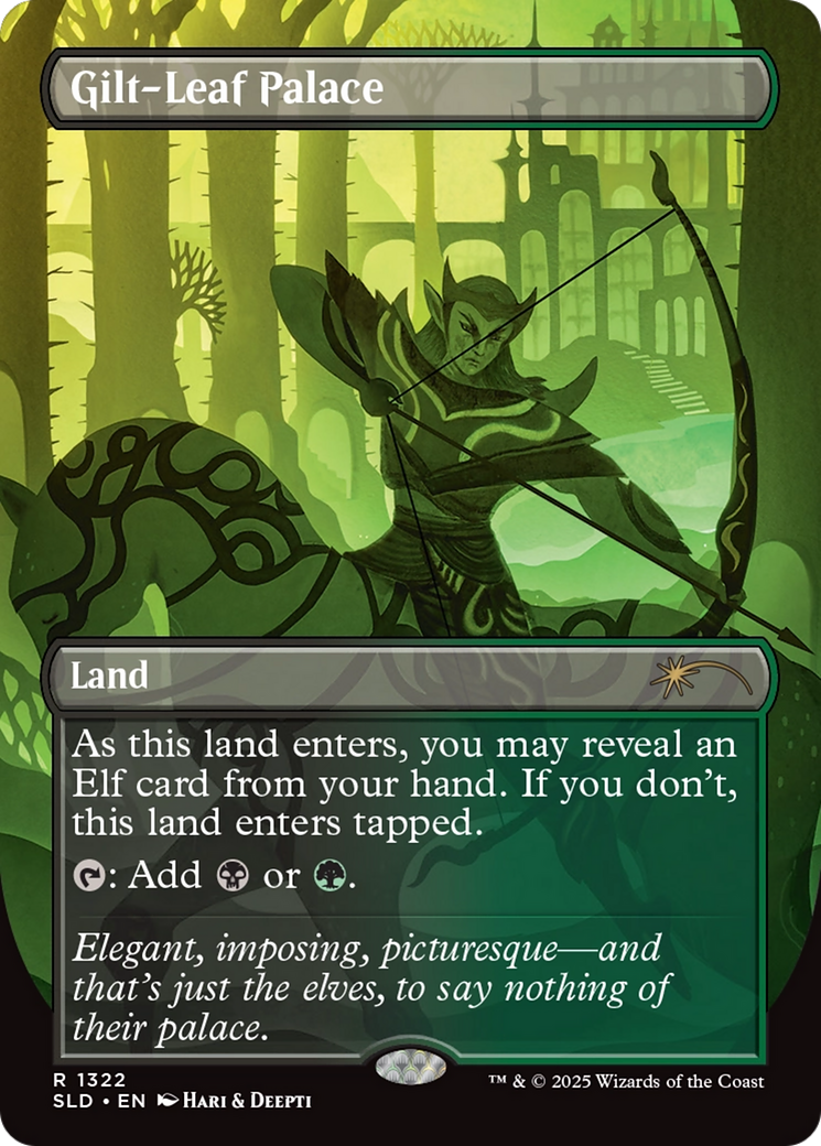 Gilt-Leaf Palace (Rainbow Foil) [Secret Lair Drop Series] | Magic Magpie