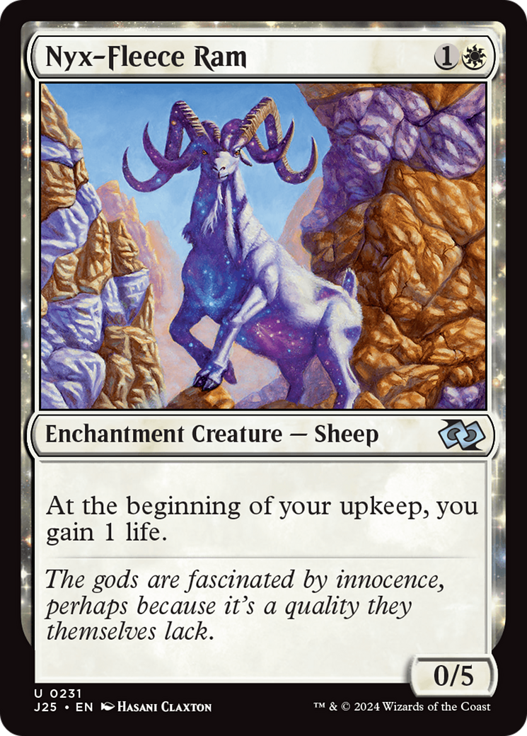 Nyx-Fleece Ram [Foundations Jumpstart] | Magic Magpie