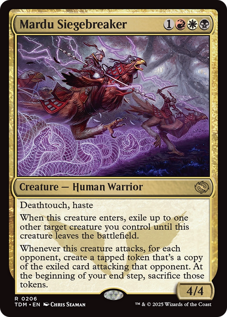 Mardu Siegebreaker [Tarkir: Dragonstorm] | Magic Magpie