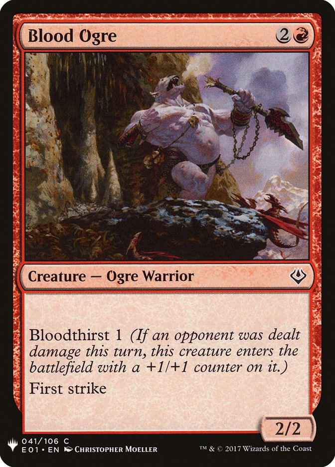Blood Ogre [Mystery Booster] | Magic Magpie