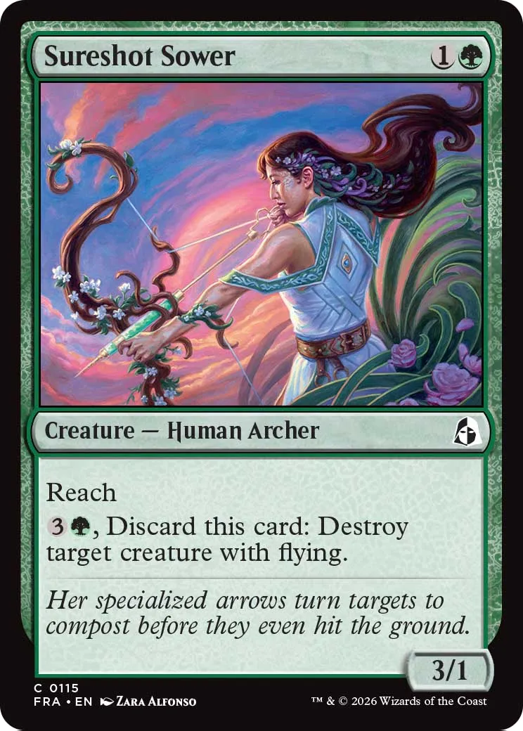 Sureshot Sower [Reality Fracture] | Magic Magpie