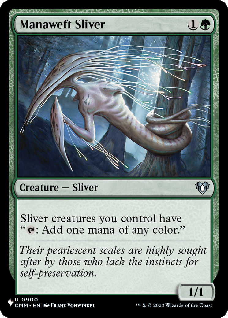 Manaweft Sliver (CMM) [The List] | Magic Magpie
