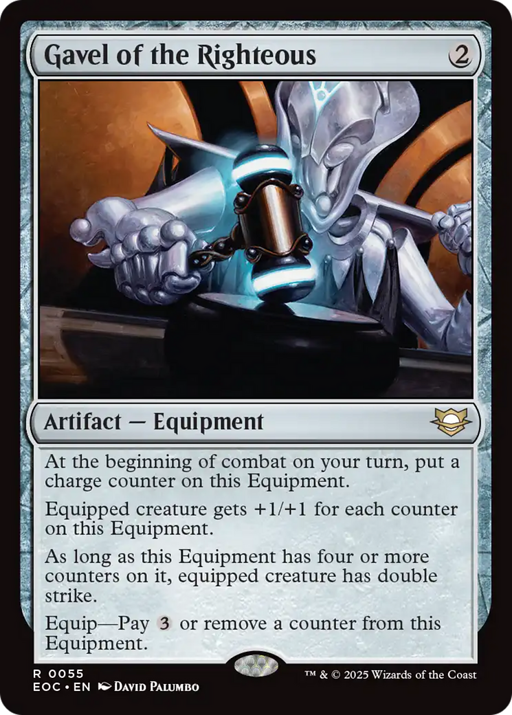 Gavel of the Righteous [Edge of Eternities Commander] | Magic Magpie