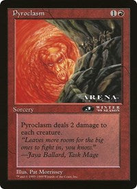 Pyroclasm (Oversized) [Oversize Cards] | Magic Magpie