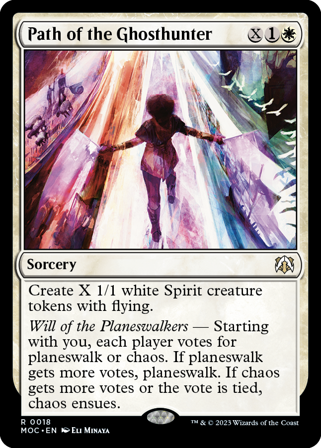 Path of the Ghosthunter [March of the Machine Commander] | Magic Magpie