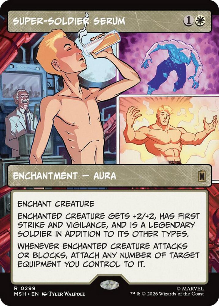 Super-Soldier Serum (Borderless) [Marvel Super Heroes] | Magic Magpie