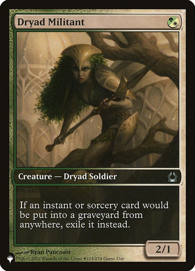 Dryad Militant [The List] | Magic Magpie