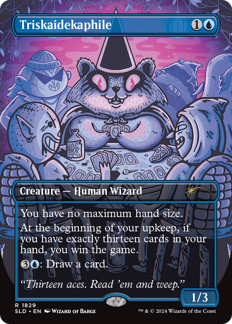 Triskaidekaphile (Rainbow Foil) [Secret Lair Drop Series] | Magic Magpie