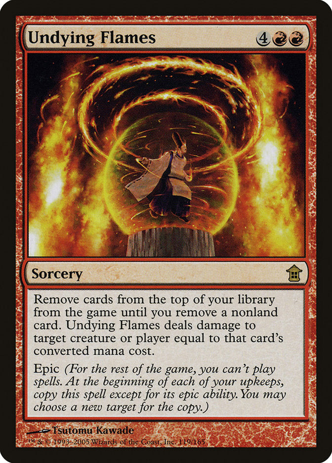 Undying Flames [Saviors of Kamigawa] | Magic Magpie