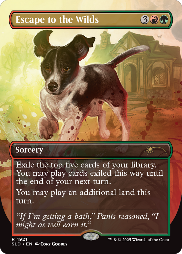 Escape to the Wilds (1921) (Rainbow Foil) [Secret Lair Drop Series] | Magic Magpie