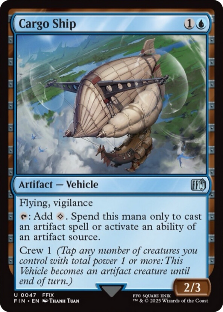 Cargo Ship [FINAL FANTASY] | Magic Magpie