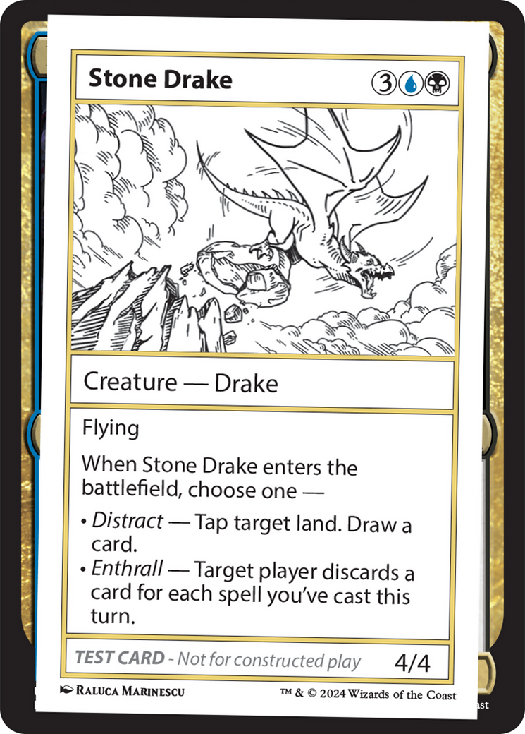 Stone Drake [Mystery Booster 2 Playtest Cards] | Magic Magpie